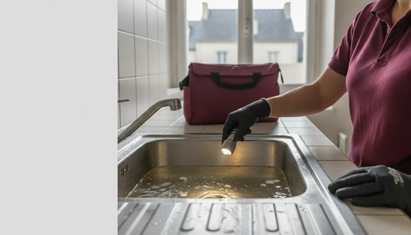 Débouchage canalisation Guérande – problème / diagnostic
